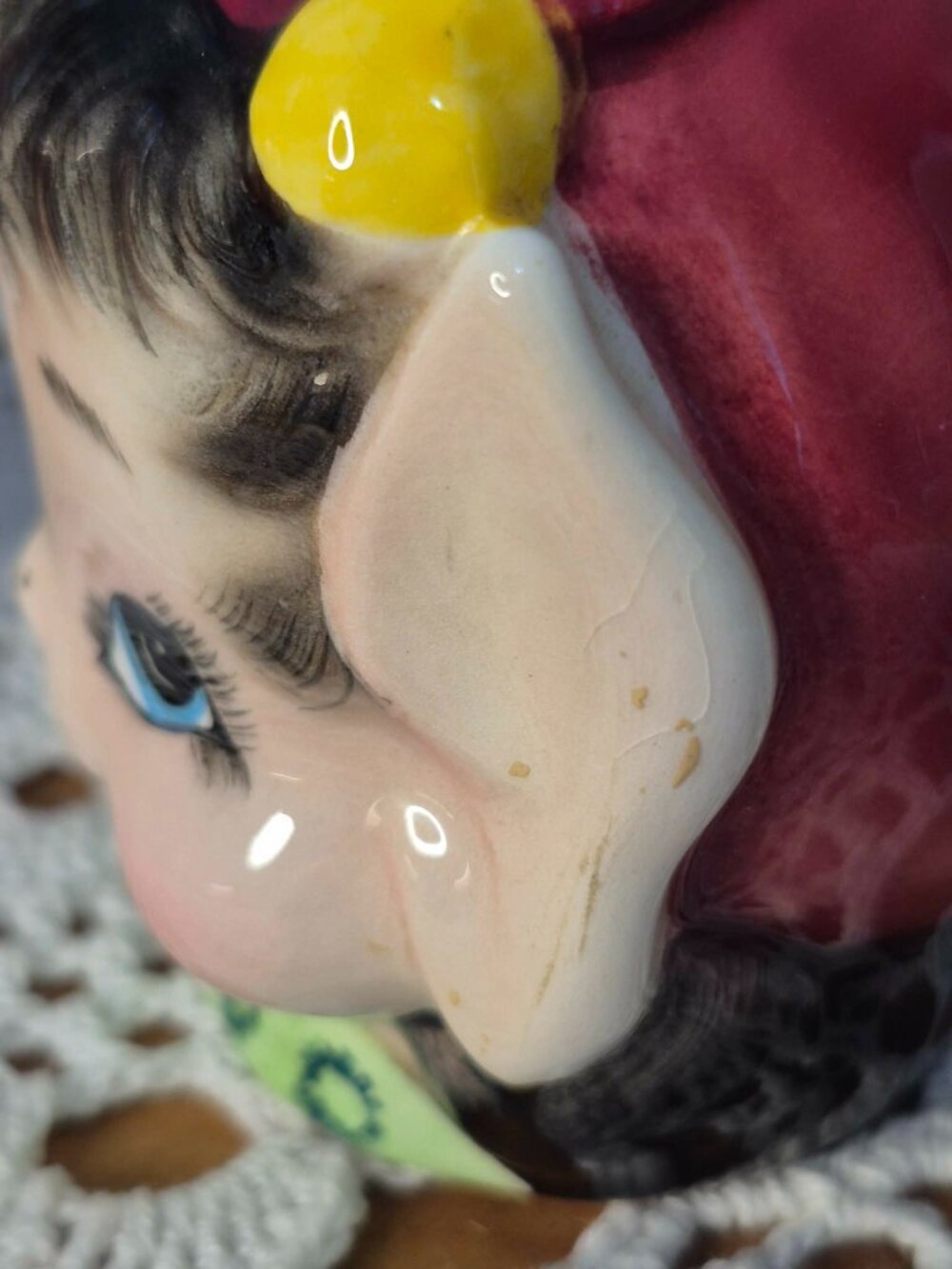 LEFTON 1950s Vintage Red Pixie Elf Salt & Pepper Shakers - Picture 10 of 12